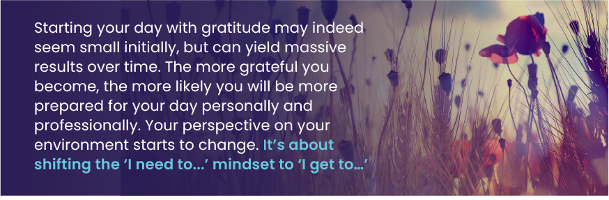 Tis the season to give thanks and regain your grit